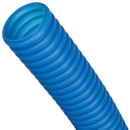 Труба гофрированная ПНД, цвет синий 20 мм для труб диаметром 14-18 мм (SPG-0001-502016) STOUT 