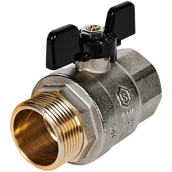 Кран шар. полнопроходной баб. ВН 1 1/4" (6/24) SVB-0004-200032 STOUT (замена арт.78797)