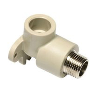 Колено наст.20*1/2 нар.рез. серый  ТЕВО