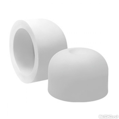 Заглушка 50 белый (150) ФД-plast