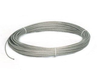 Трос из нерж. стали 5 мм  Остаток 3,5 метров ВЫГОДА