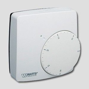 Термостат комн. WFHT-BASIC  (90.18.530) Watts  5-30 гр., норм. откр. 220В