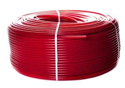 Труба STOUT PEX-а 20х2,0 сшитый полиэтилен с кислородным слоем, красная В НАРЕЗКУ