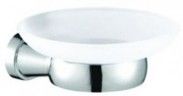 Мыльница мет. с универсальным крепежом (самоклейка или дюбель-шуруп), (1117)