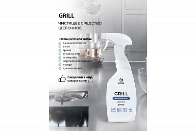 Средство чистящее "Grill Professional" (600мл) 125470 ВЫГОДА