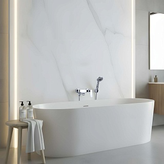 Смеситель д/ванны "KIOTO" (KIO-1014) короткий поворотный излив TOKITO