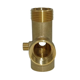 Штуцер 5-ти вводной с клапаном (6396) Aquario