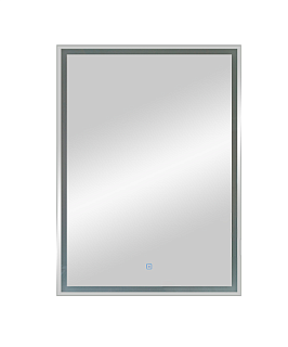 Зеркало-шкаф 60 "EMOTION-60х80" ПР с LED -подсв., сенсор на зеркале, розетка САНАКС 45004