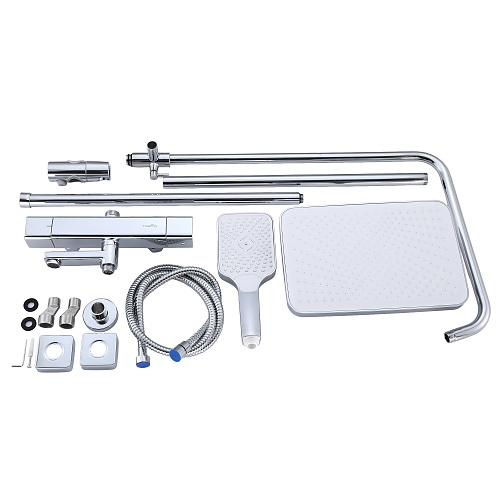 Душевая система "RAIN" (RAI-1028) термостат, хром TOKITO