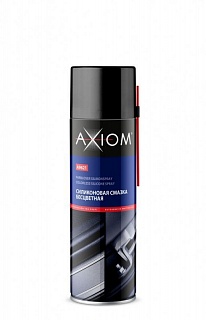 Смазка силиконовая аэрозоль AXIOM 650мл (12) –40..+200*С, не пищевая, д/резин. изделий A9621