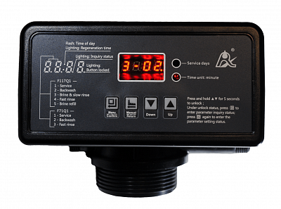 Клапан Runxin TMF71 Q1 автоматический, фильтрация по таймеру, до 2м3/ч