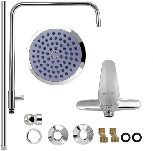 САТУРН Душ.система с тропической лейкой (48014)