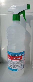Дезинфицирующее средство Анолит Анк супер с пульверизатором 1литр бутылка АКЦИЯ