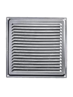 Решетка 2020ВРС белая (200х200) сталь 