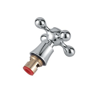 Маховик хром.пласт. с кран-буксой М 18*1 м/к блистер SANTREK AQUA