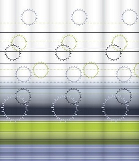 Штора д/ванной комнаты 180*180 полиэстер FOR-OL10