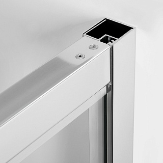 Дверь для душа WasserKraft Berkel 0,8х2,0 распашная стекло 6мм WasserSchutz  48P27