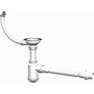 Сифон 3 1/2" одинарный  ALPINE/GRAND (к гранитн.мойкам Fosto)