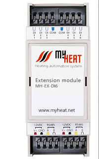 Дискретный блок расширения MY HEAT DI6 (6298)