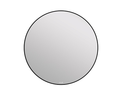 Зеркало 100 "ECLIPSE SMART-100" в черной раме круглое Cersanit 64149