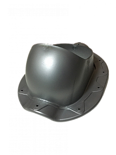Проходной элемент (SPTM Silver) для металлочерепицы, серебристый