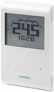 Термостат програм. RDE100.1 (5-35°C) AC 24...250V, 5А, Siemens (13028)