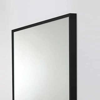 Зеркало 100 "BELBAGNO SPC-AL-1000-800 Nero черная рама