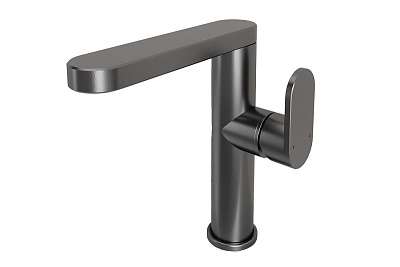 Смеситель д/умывальника ALITA поворотный излив, алюминий, картридж d25 2534 ARGO 44711