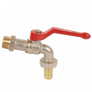 Кран шар. латунный сливной под шланг BVR-C Ду20 (065B8201) "Danfoss"