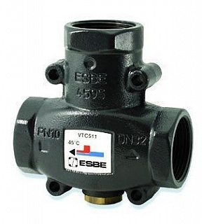 Клапан термостатический ESBE VТС 511, 60C DN32,Kvs=14,0 (51020800)