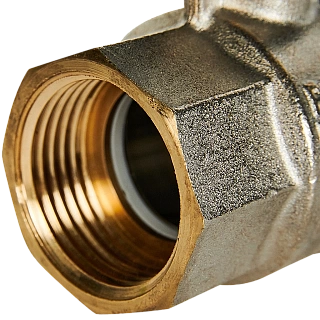 Кран шар. полнопроходной с амер. баб. ВН 1" (8/32) SVB-0007-200025 STOUT (замена арт.57613)