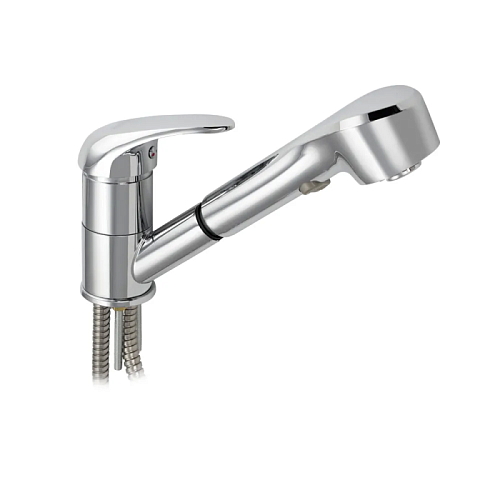 BRIMIX - Смеситель кухонный вытяжной излив код: 3508