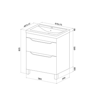 �������� ������ 60 "Ray-60" ���������, ����� ������ ����� 2 ��. IDDIS (��.Zodiac/Ray-60) RAY60WFi95K