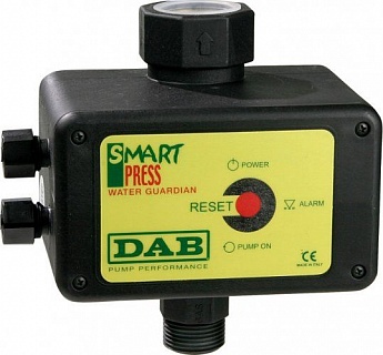 Блок упр. насосом SMART PRESS WG 1,5 (1"н.р.х1 1/4"вн.р.) без кабеля 230В, 10А (60114808) DAB ВЫГОДА