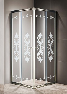 ДУШЕВОЙ УГОЛОК CEZARES GIUBILEO-A-2-100-SCORREVOLE-CP-Br