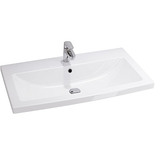 Комплект мебели 80 "Марсель-80" 2 ящ. напольная белая VIANT (под ум.COMO-80) 