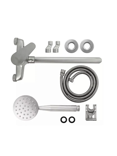 MAGNUS Смеситель д/ванны, нерж. ст 304. код: 9241