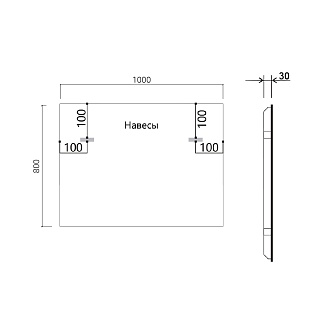 100 "Vincea LED VLM-3VN100-2 1000?800 c    ,   