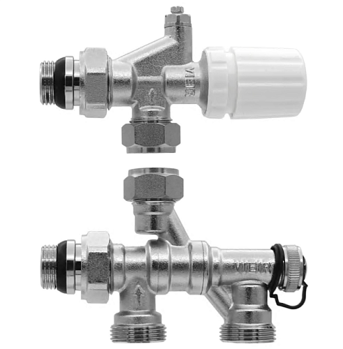 Узел нижнего подключения 4-х ходовой с переключением  VR318