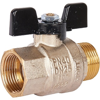 Кран шар. полнопроходной баб. ВН 1" (10/40) SVB-0004-200025 STOUT (замена арт.57610)