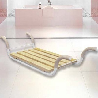 Сиденье в ванну "Эконом" (метал. каркас, 4-реечное дерев. сидение) г. Ижевск СВ1