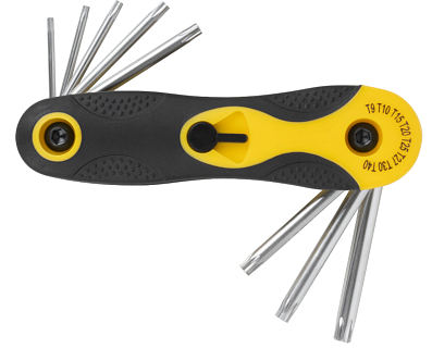 ����� ��������� FIT TORX CrV 8 ��. (�9-�40) �������� (64016)