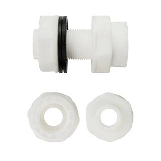 Отвод для бака  3/4" MAC  из  высокопрочного  АБС (4731)