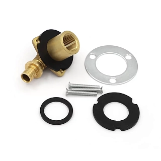 Угольник 16*2,2  х 1/2" F вн.р аксиальный настенный для гипсокартона VIEIR  VPD163F  