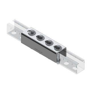 Соединитель профиля седельный TSP SC 41 4F4  (20 шт/кор) (09248001)