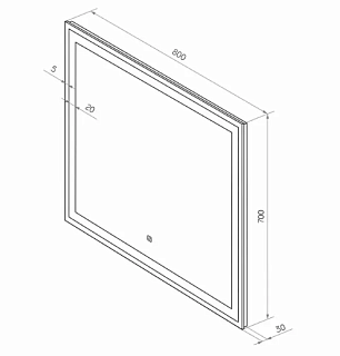  80 "Clamm Led" c LED  (  ) 800700 (3022) 