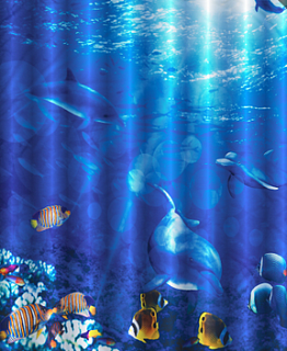 Штора д/ванной комнаты 180*180 полиэстер FOR-OL11