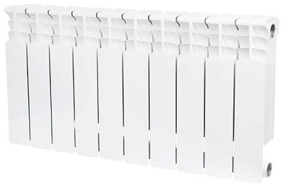 Радиатор бимет. VIENA RB 80-500-1.1 (135Вт) 9 секций  АКЦИЯ