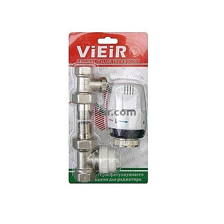 Терморегулирующий монтажный комплект 3/4"  для теплого пола (VRT15) ViEiR 