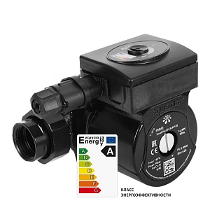 Насос цирк. PRIME-B1-256-180 DN25, PN10, Qmax= 3.7м3/ч, Hmax=6м, Tmax=110°С, 220В, с гайками (5016) Aquario